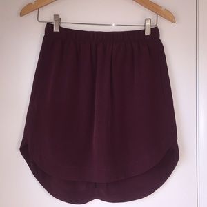 Madewell High Low Skirt